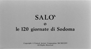 17 Salò, or the 120 Days of Sodom